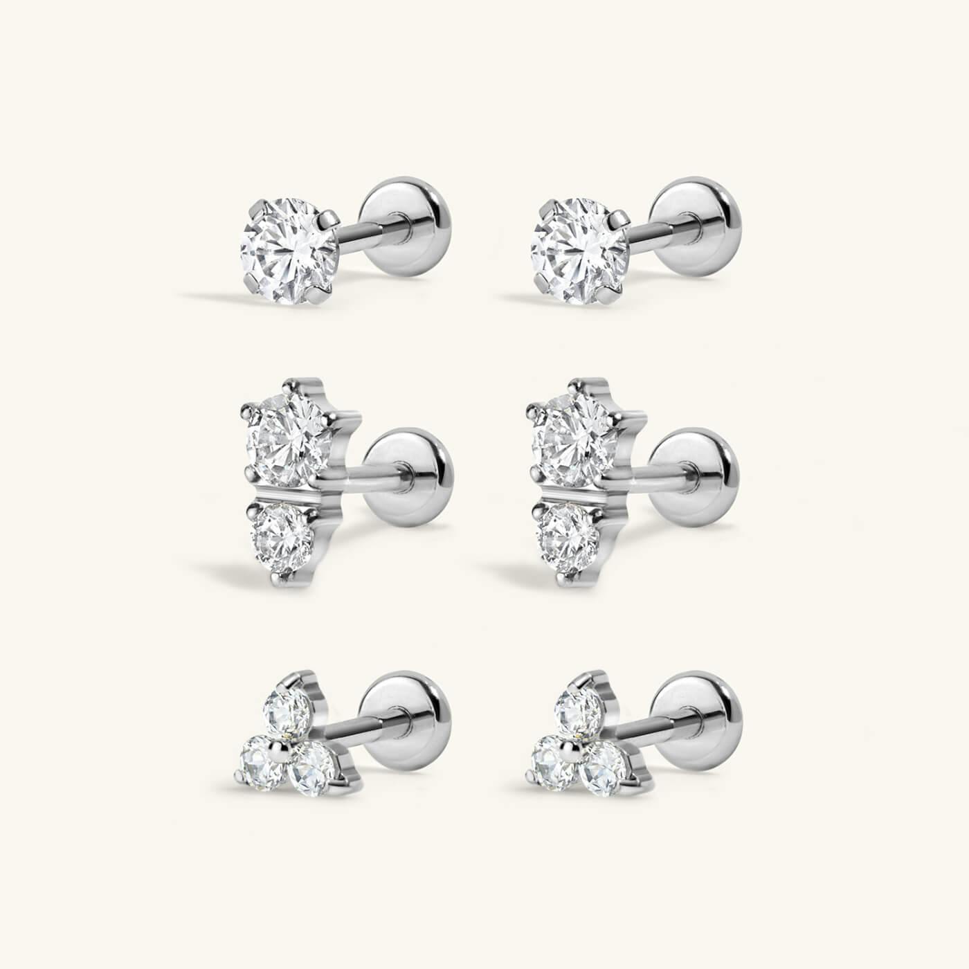 Goddess Nap Earrings Trio