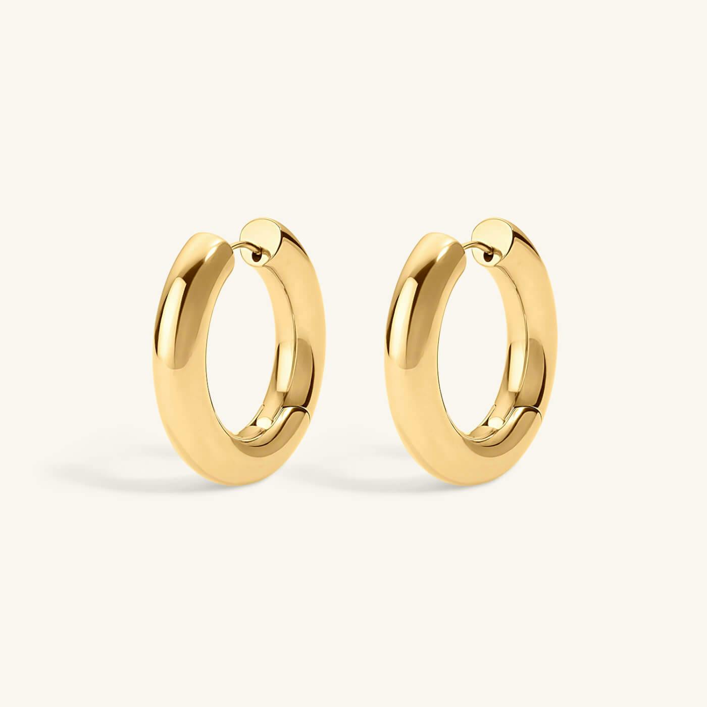 Every Body Hoops in Gold