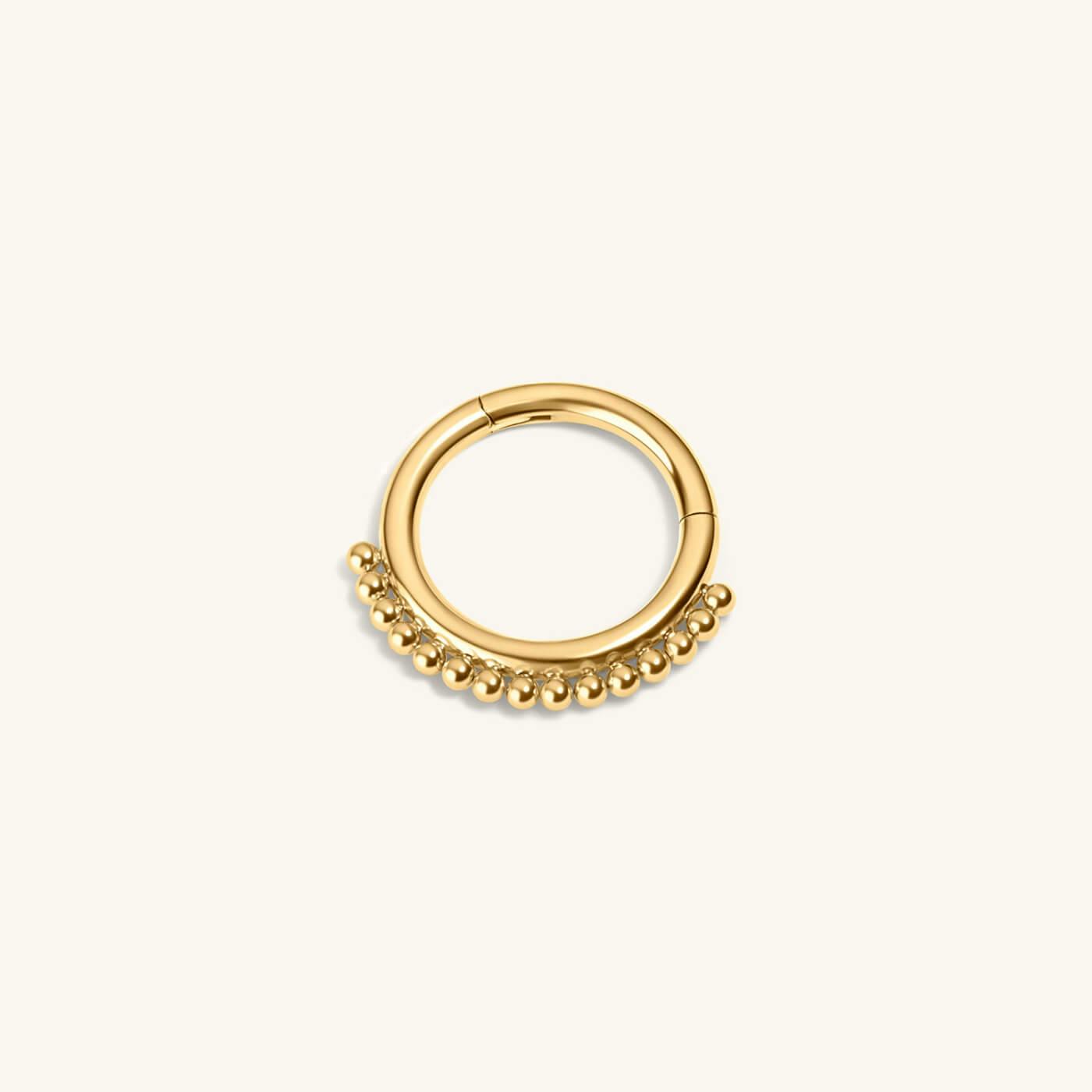 Goddess Cartilage Hoop (Titanium - Gold)