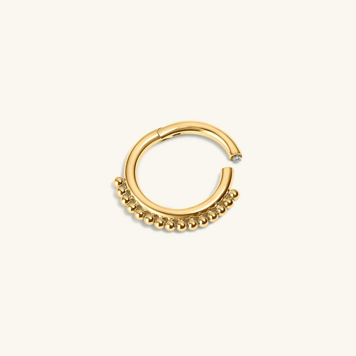 Goddess Cartilage Hoop (Titanium - Gold)