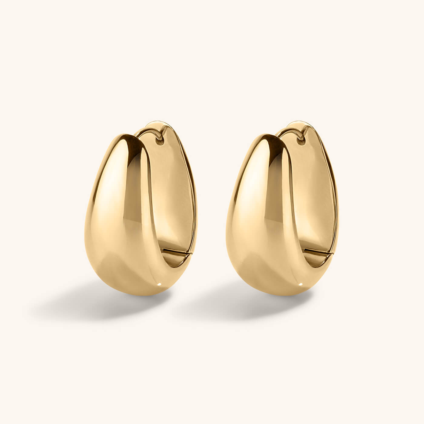 ◆Maison Miru◆Dewdrop Huggie Earrings in Titanium DewdropHoop-1400.jpg?v=