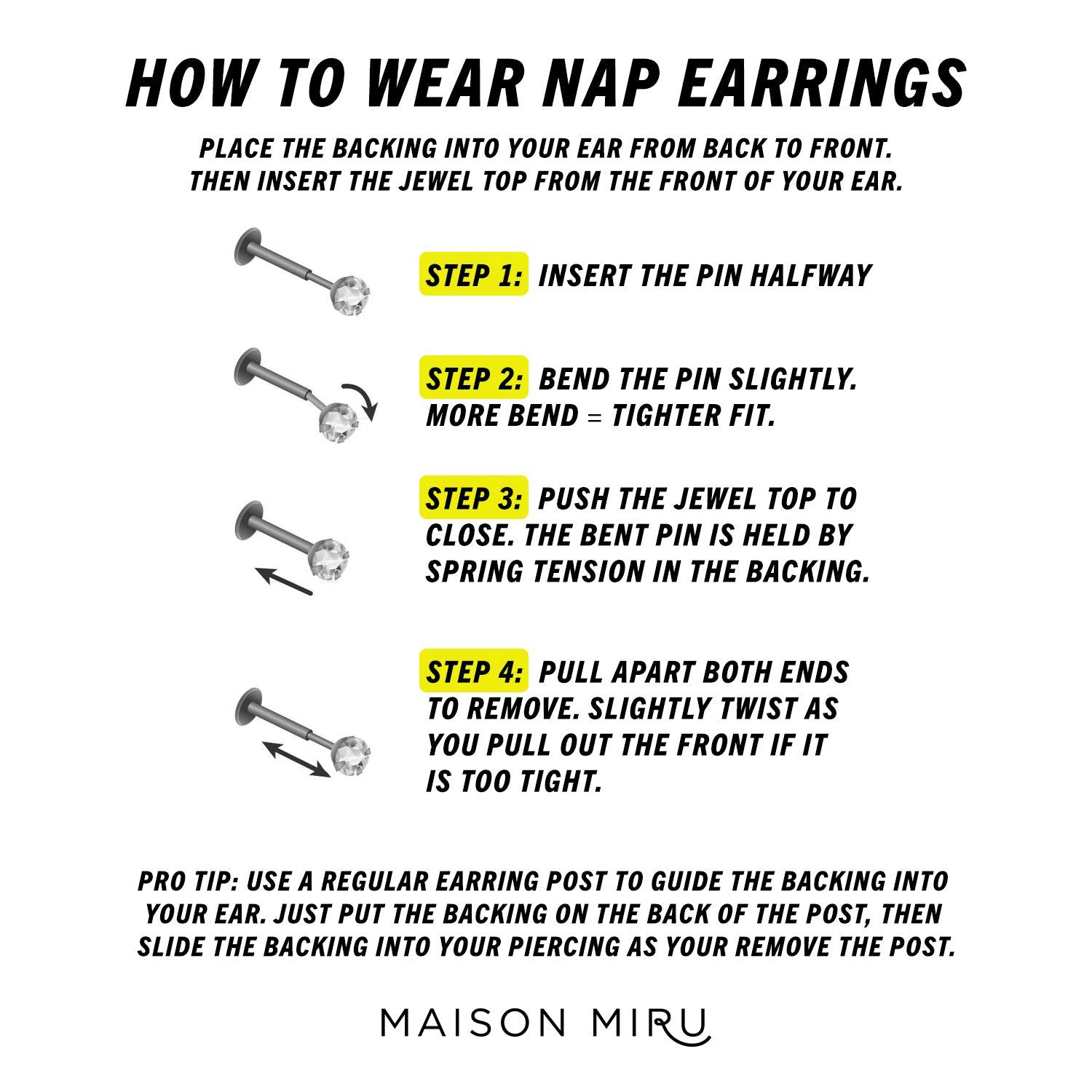 How To Wear Nap Earrings