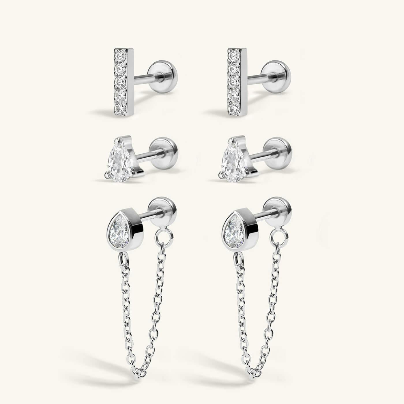 Iconic Nap Earrings Trio