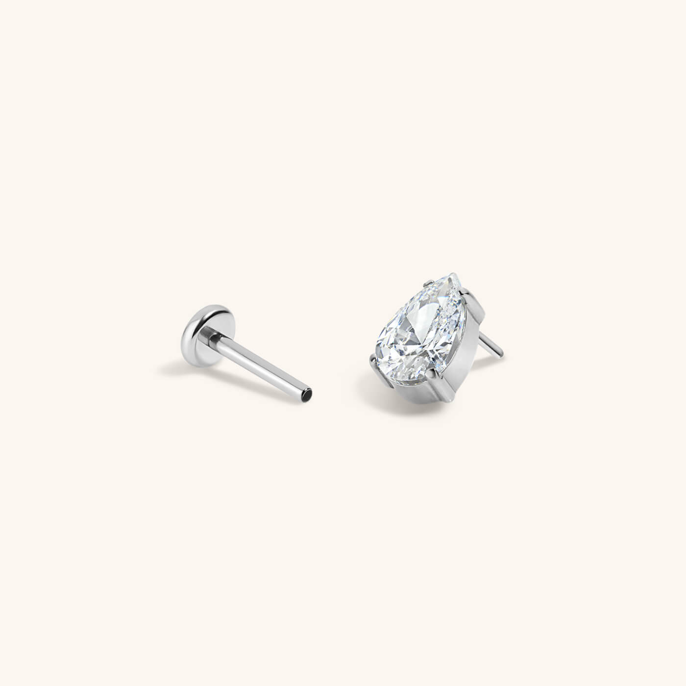 ◆Maison Miru◆Tiny Crystal Nap Earrings Tiny Crystal Nap Earrings
