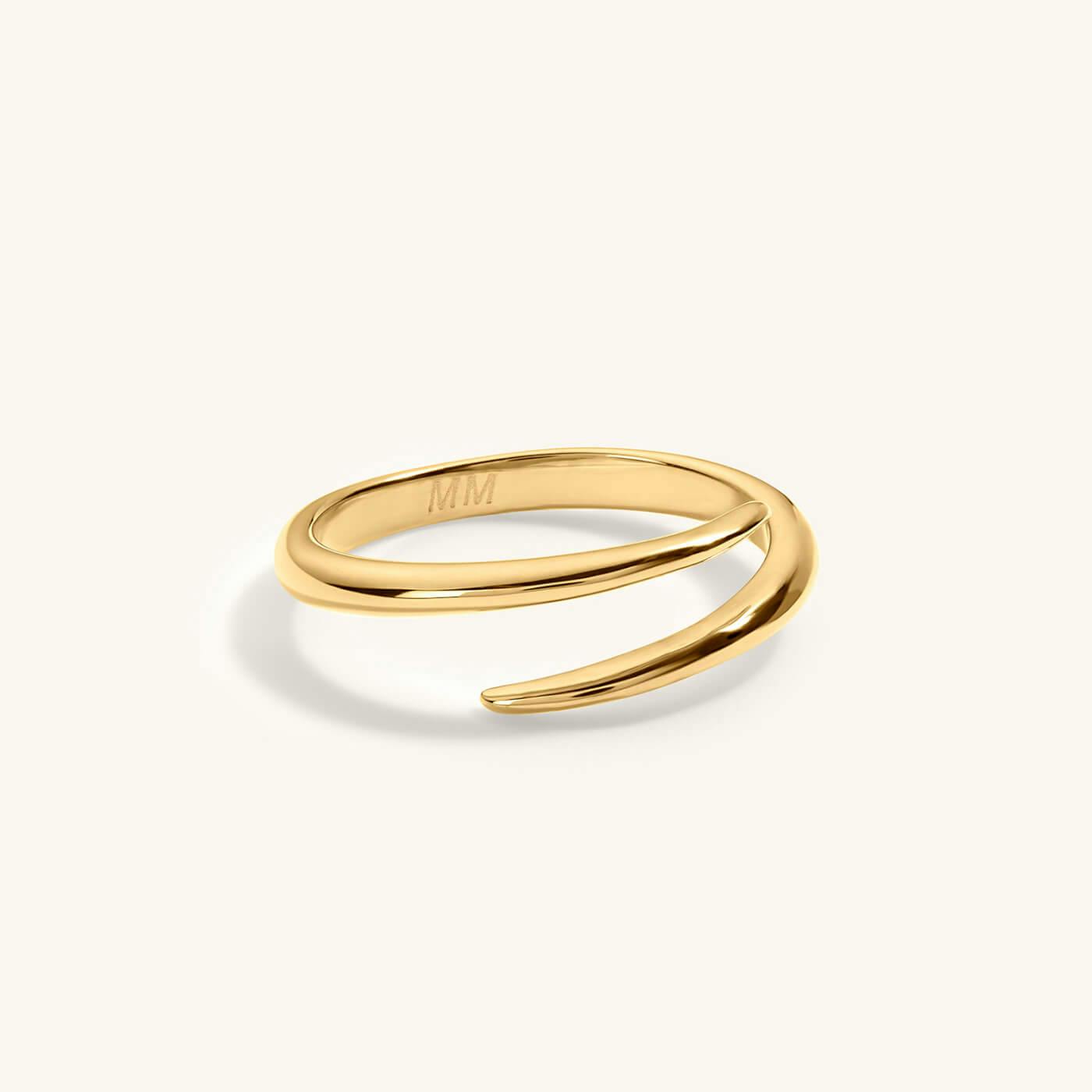 Bold Infinite Stacking Ring (Gold)