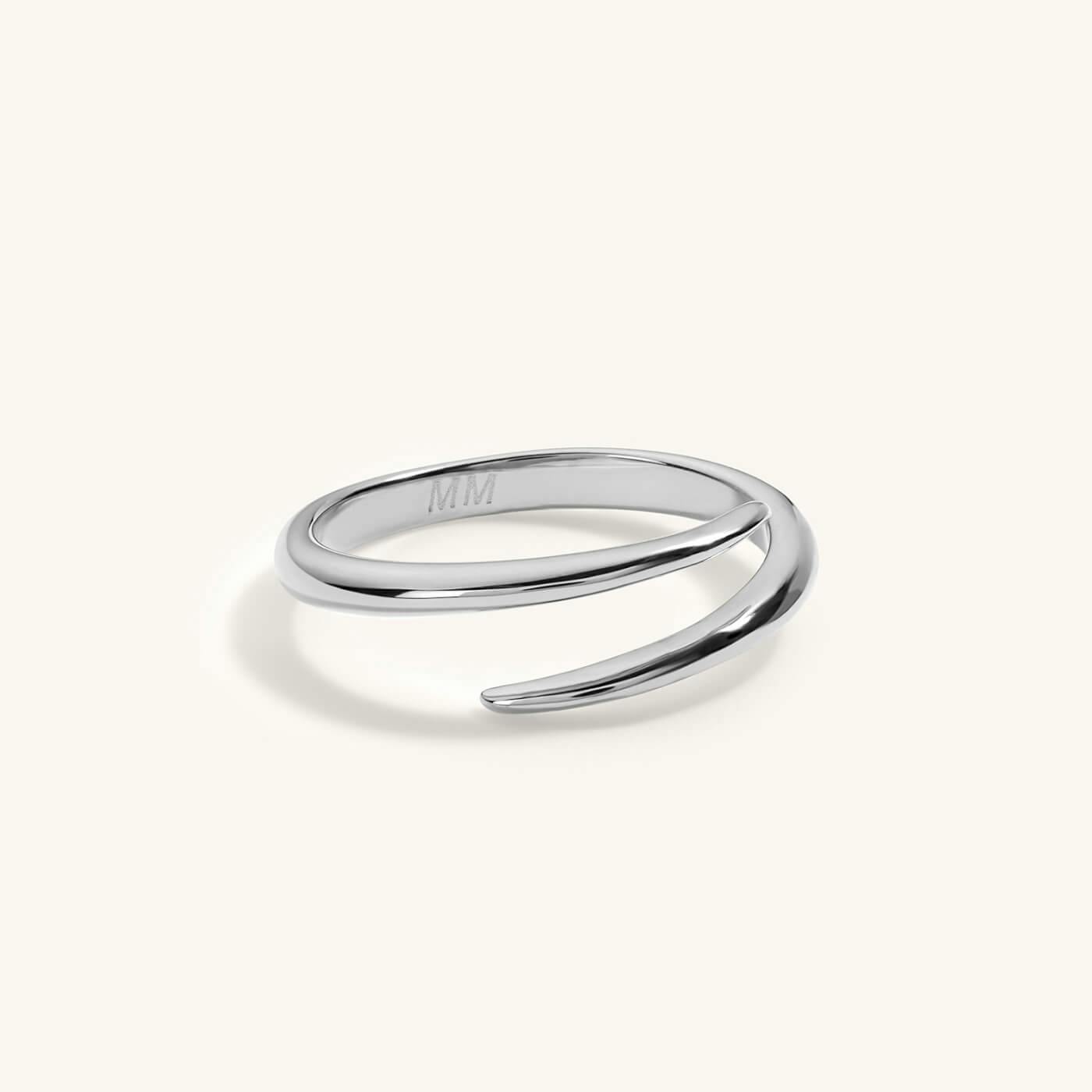 Bold Infinite Stacking Ring (Silver)