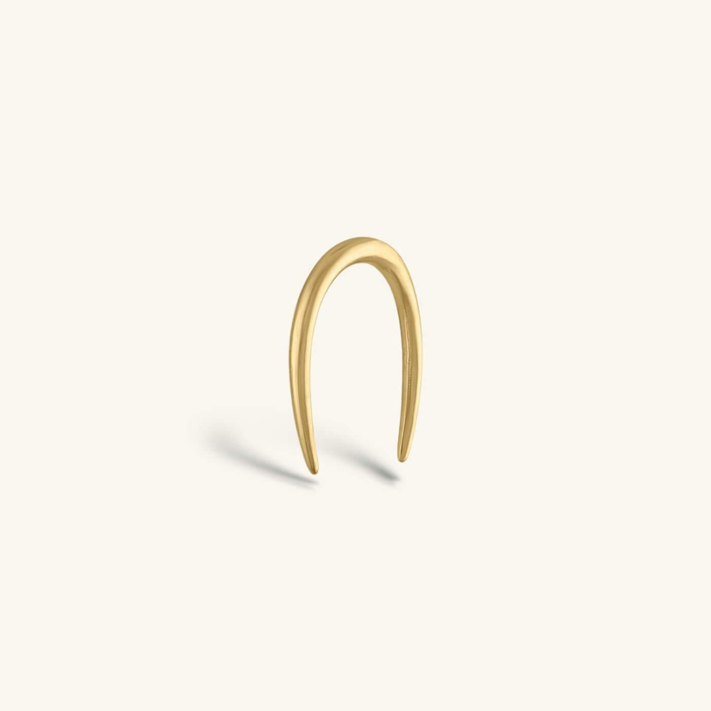 Whisper Open Hoops in 14K Gold