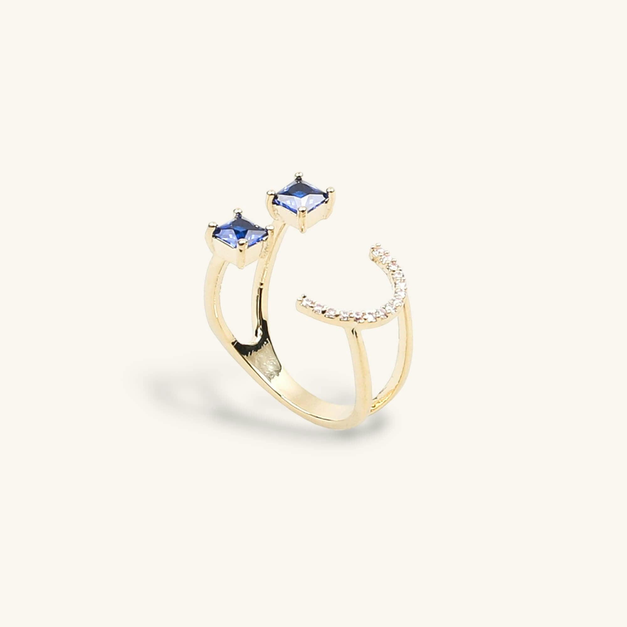 Classic Emoji Ring (Blue)