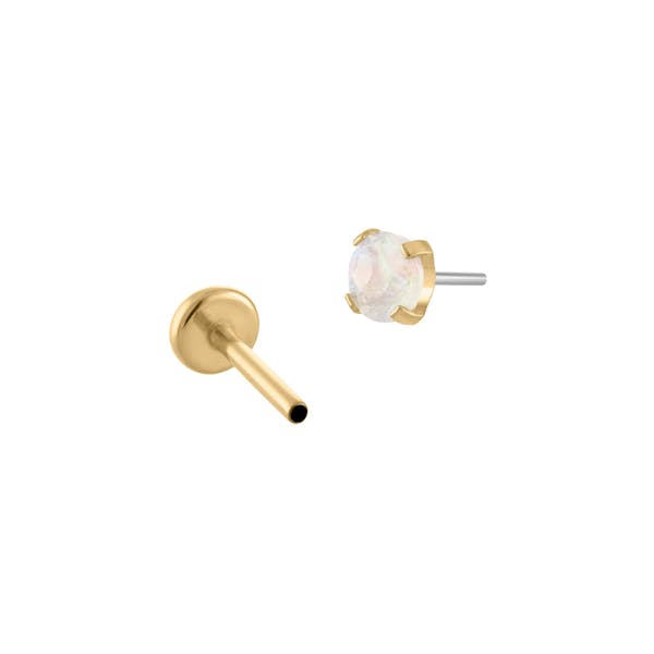 Opal Nap Earrings in Gold