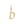 Load image into Gallery viewer, Initial Charm &quot;B&quot; in Gold Vermeil
