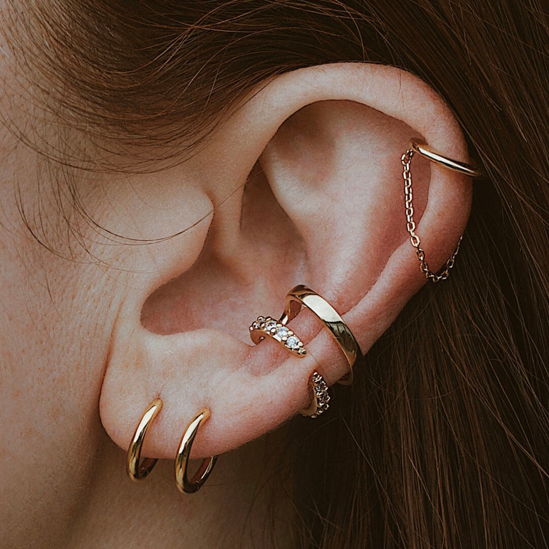 Metal hollow circular hoop earrings female design light luxury atmospheric golden  titanium steel earrings stylish temperament - AliExpress