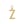 Load image into Gallery viewer, Initial Charm &quot;Z&quot; in Gold Vermeil
