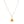 Load image into Gallery viewer, Itty Bitty Yellow Wishing Star Charm Necklace in Gold
