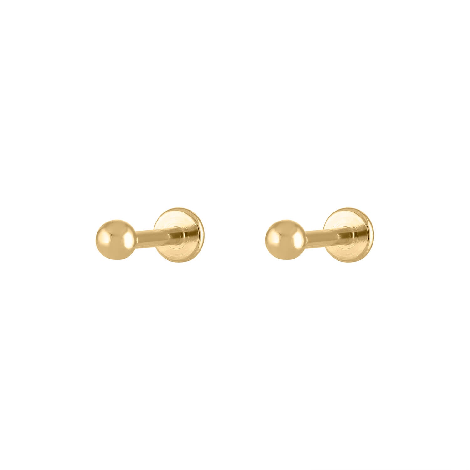 Shining Gold and Silver Color Ball Shape Drop Earrings - 2 Colors – Neshe  Fashion Jewelry