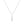 Load image into Gallery viewer, Mini Pave Lightning Charm Necklace in Sterling Silver
