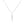 Load image into Gallery viewer, Pave Spike Charm Necklace in Sterling Silver
